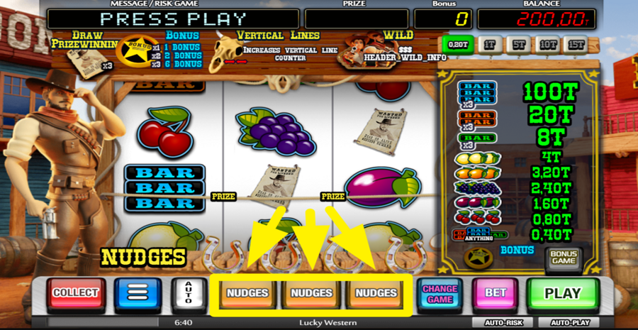 Lucky Western Nudges