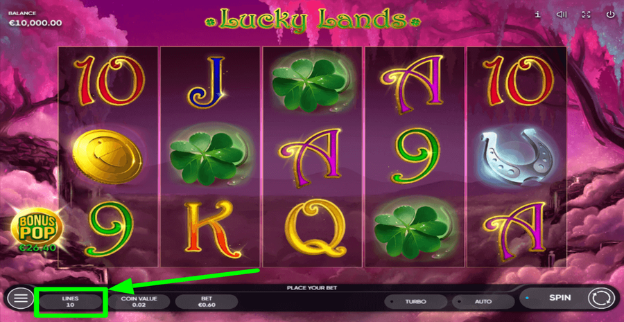 Luckylandspaylines