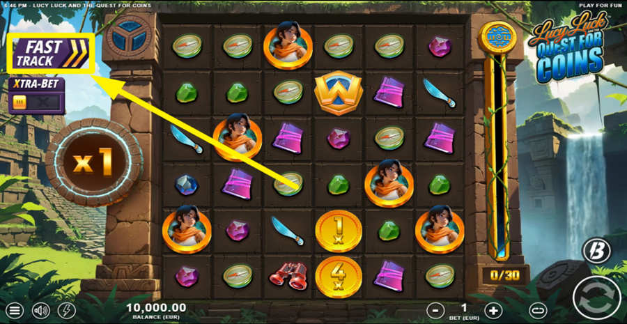 Lucy Luck And The Quest For Coins Fast Track