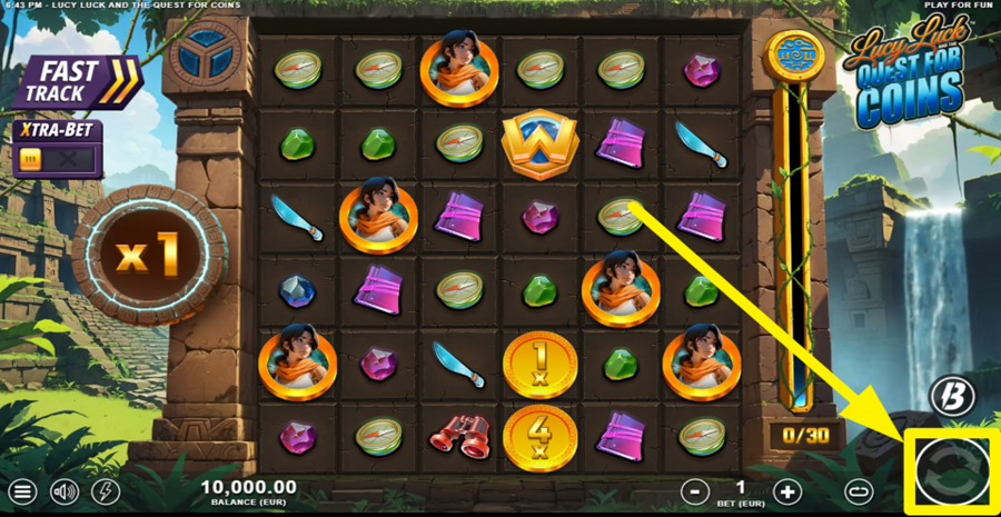 Lucy Luck And The Quest For Coins Spin