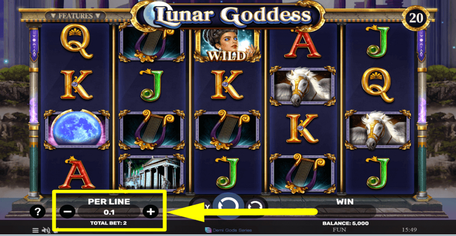 Lunar Goddess Bet Value