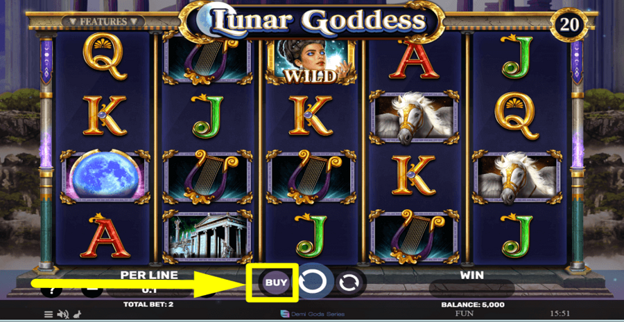 Lunar Goddess Buy Feature