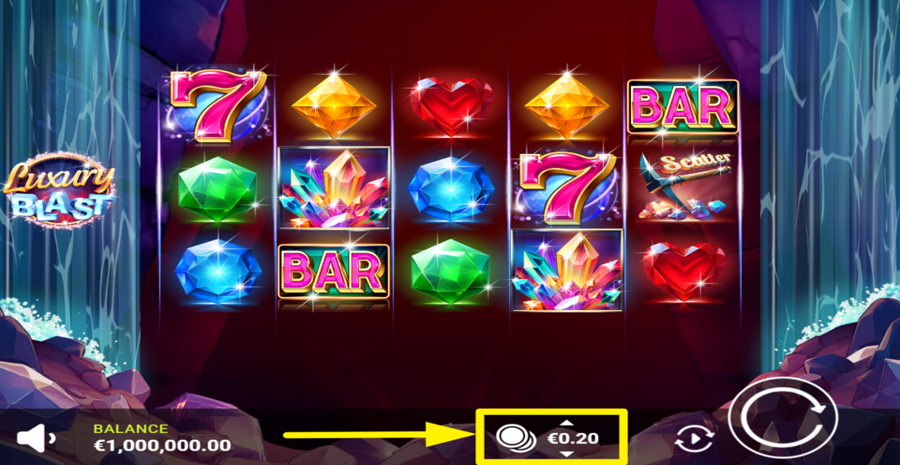 Luxury Blast Adjust Bet