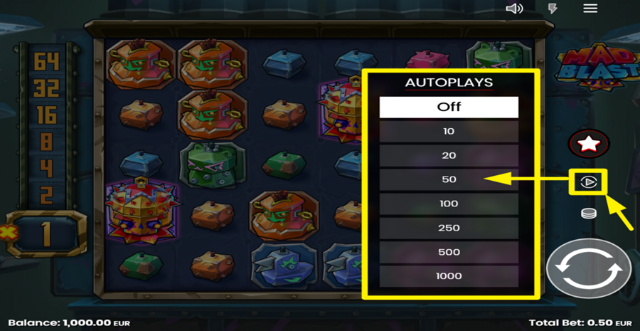 Mad Blast Autoplay
