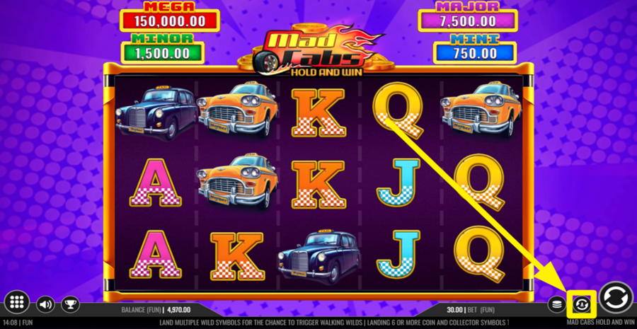 Mad Cabs Hold And Win Autoplay