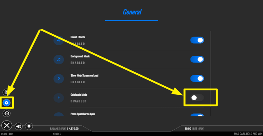 Mad Cabs Hold And Win Turbo