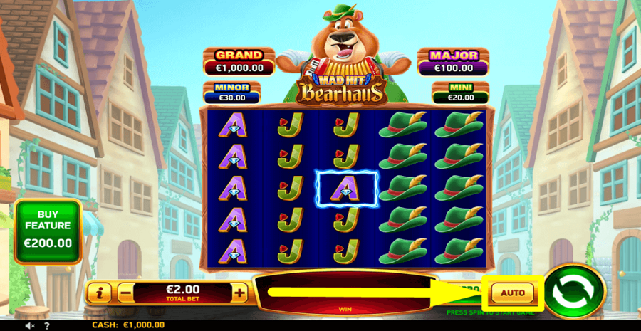 Mad Hit Bearhaus Autoplay Feature