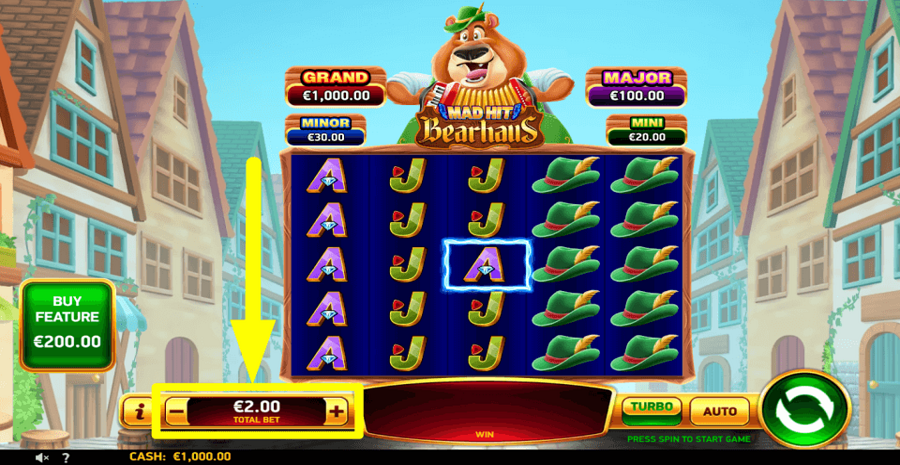 Mad Hit Bearhaus Bet Value