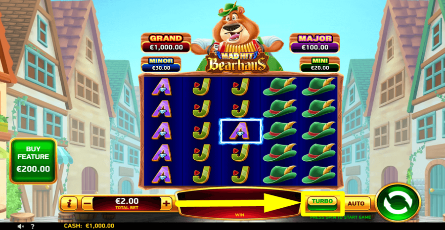 Mad Hit Bearhaus Turbo Feature