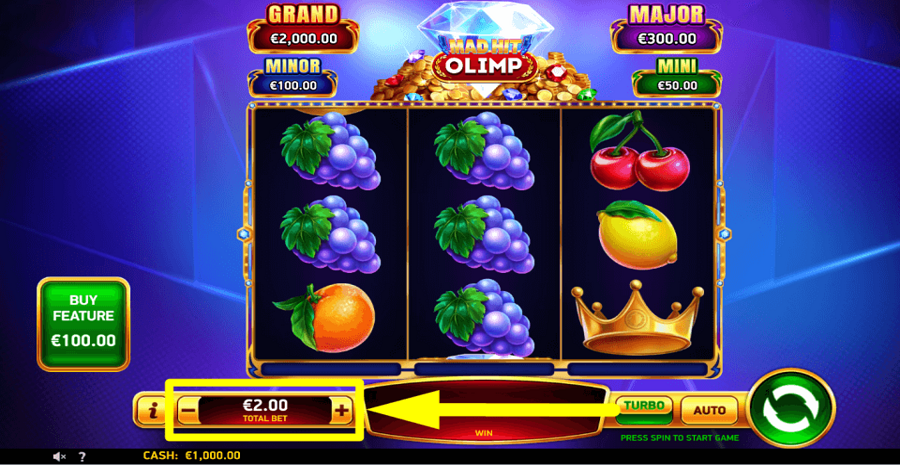 Mad Hit Olimp Bet Value