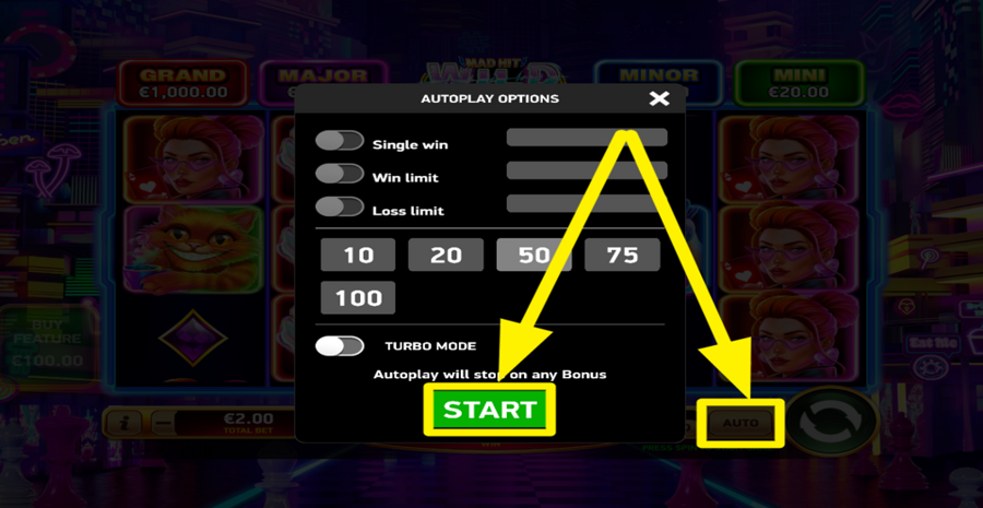 Mad Hit Wild Alice Autoplay