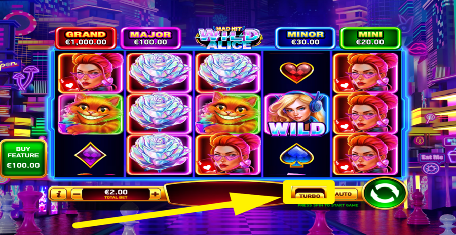 Mad Hit Wild Alice Turbo