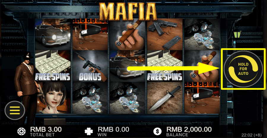Mafia Play Button