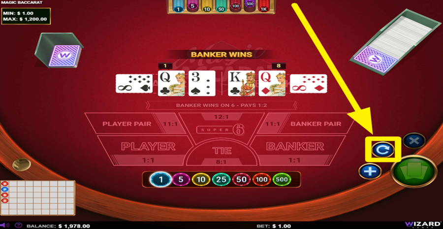 Magic Baccarat Rebet