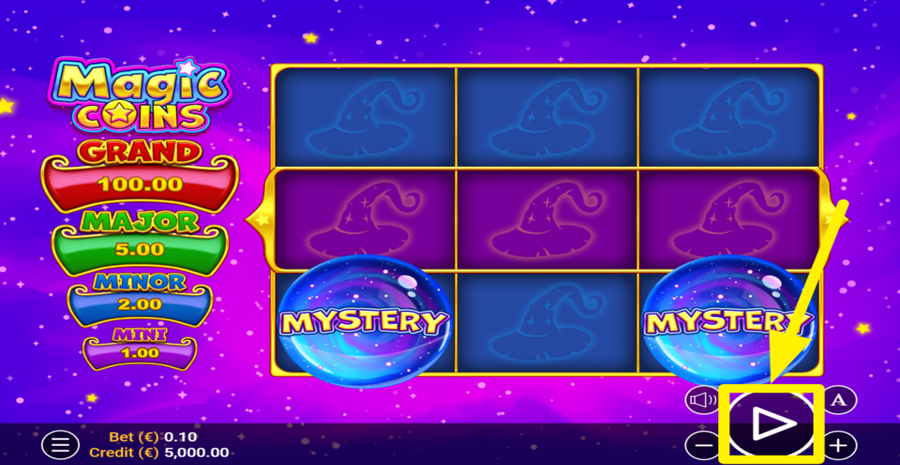 Magic Coins Spin