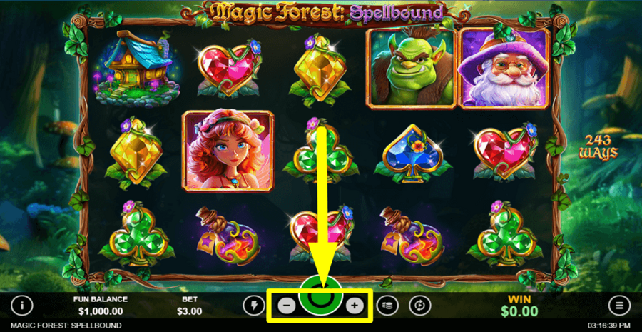 Magic Forest Spellbound Bet Value