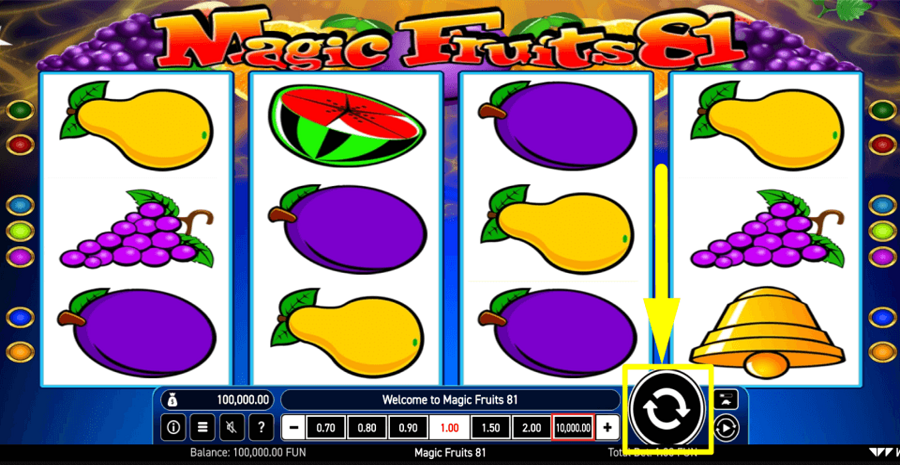 Magic Fruits 81 Play Button
