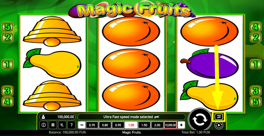 Magic Fruits Speed Mode