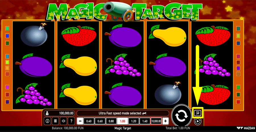 Magic Target Demo - Reseña y Juego Gratis (96.63% RTP)