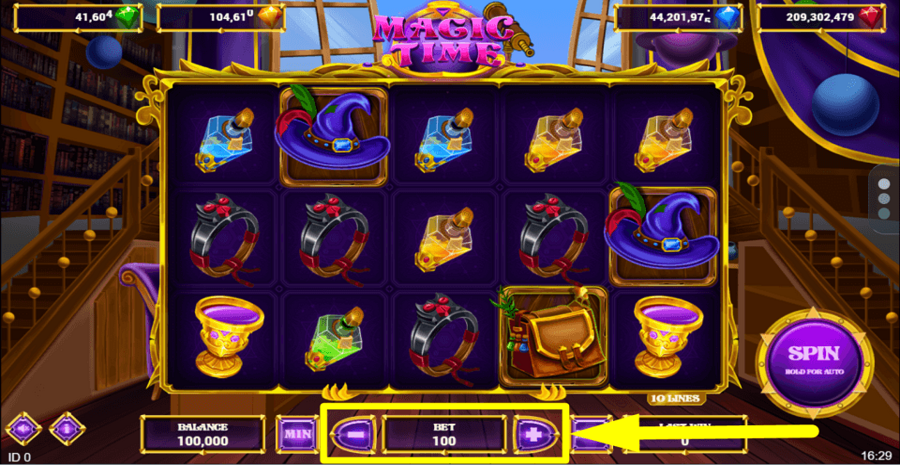 Magic Time Bet Value