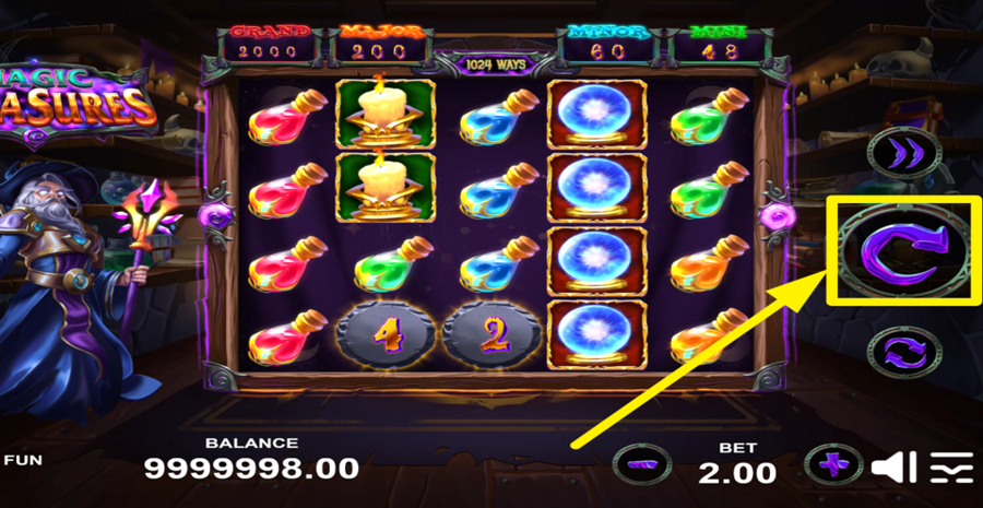 Magic Treasures Spin