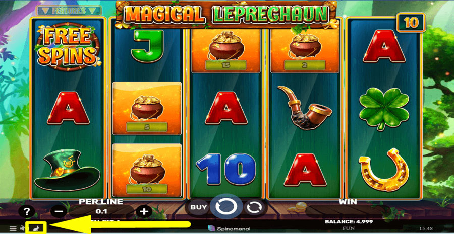 Magical Leprechaun Turbo Feature