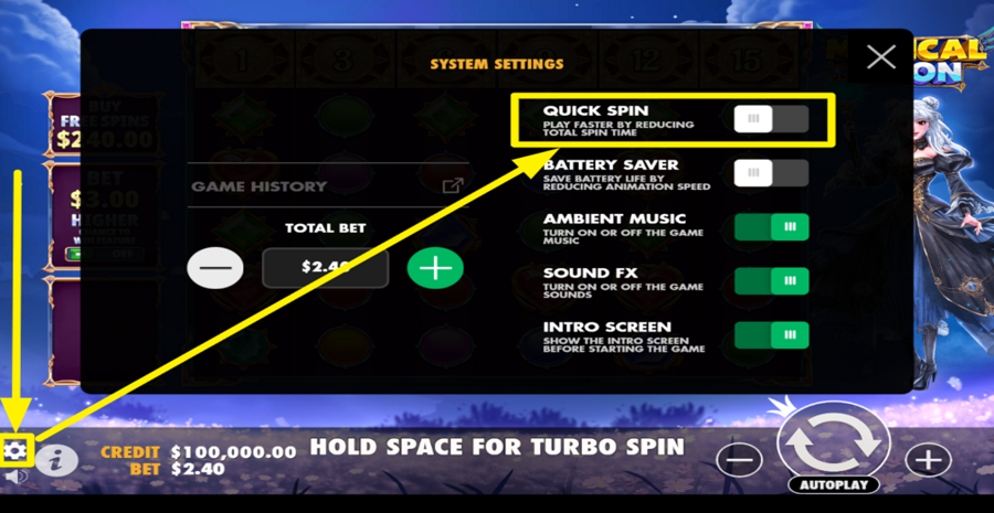 Magical Moon Quick Spin