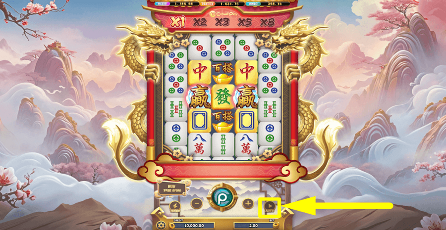 Mahjong Frenzy Autoplay Feature