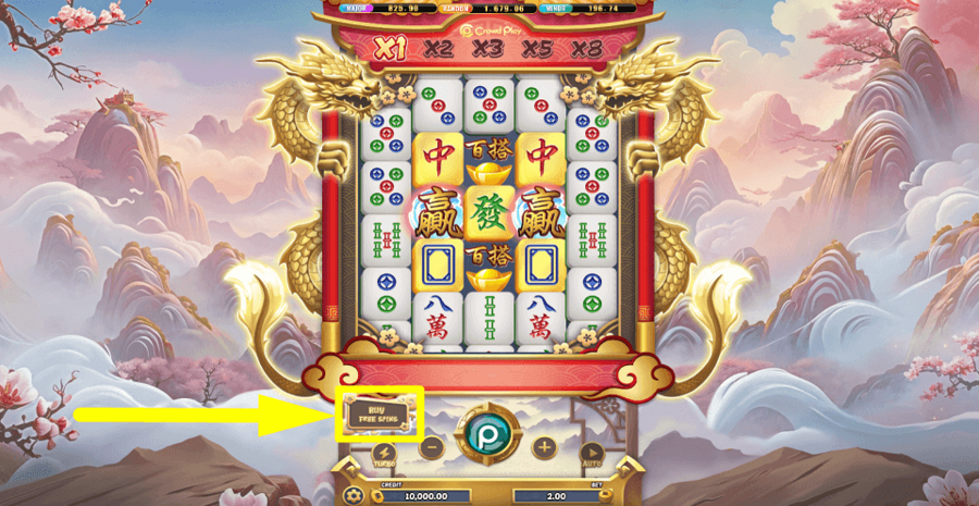 Mahjong Frenzy Buy Feature