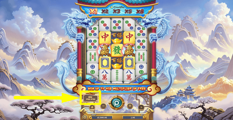 Mahjong Frenzy Tiles Of Fortune Buy Feature