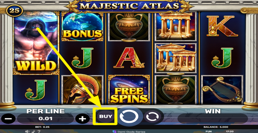 Majestic Atlas Buy Bonus