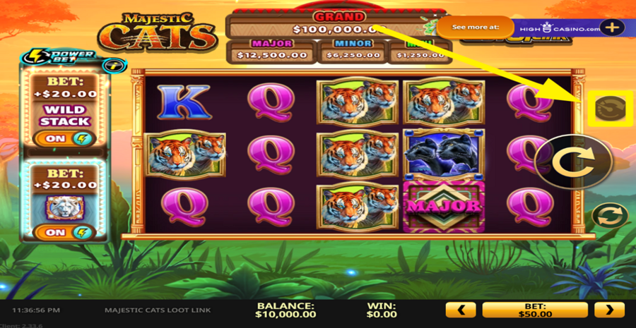 Majestic Cats Loot Link Turbo
