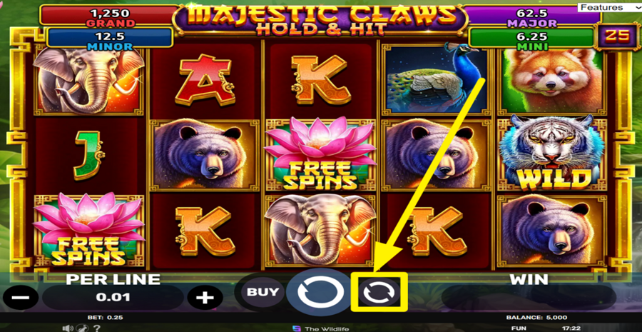 Majestic Claws Hold And Hit Autoplay