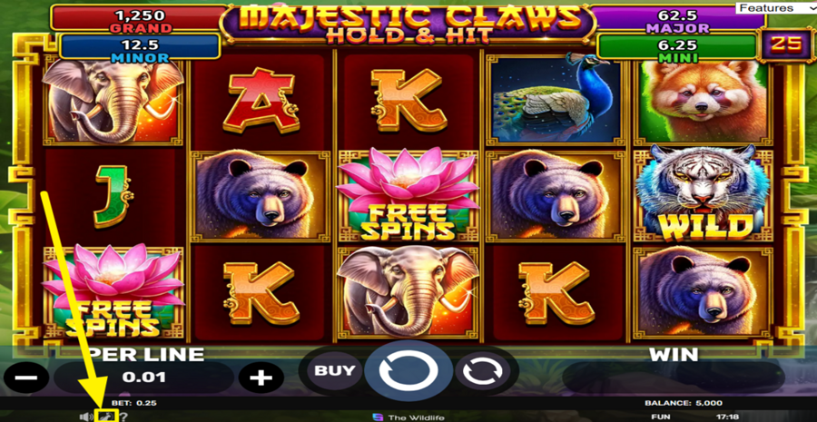 Majestic Claws Hold And Hit Turbo
