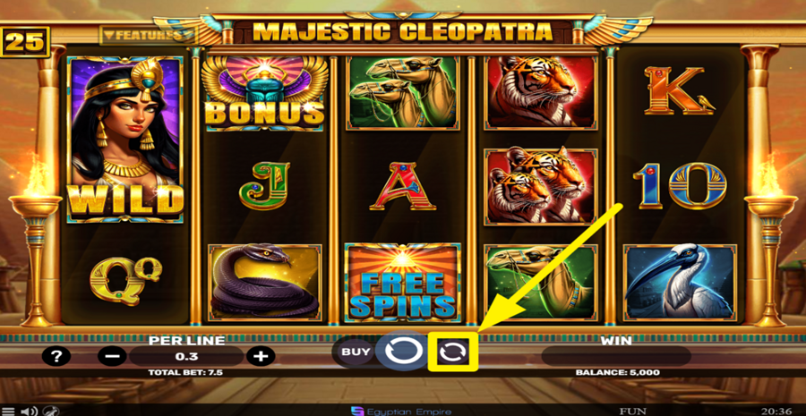 Majestic Cleopatra Autoplay