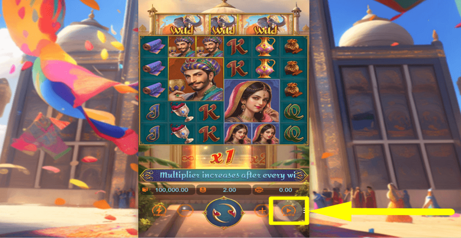Majestic Empire Autoplay Feature