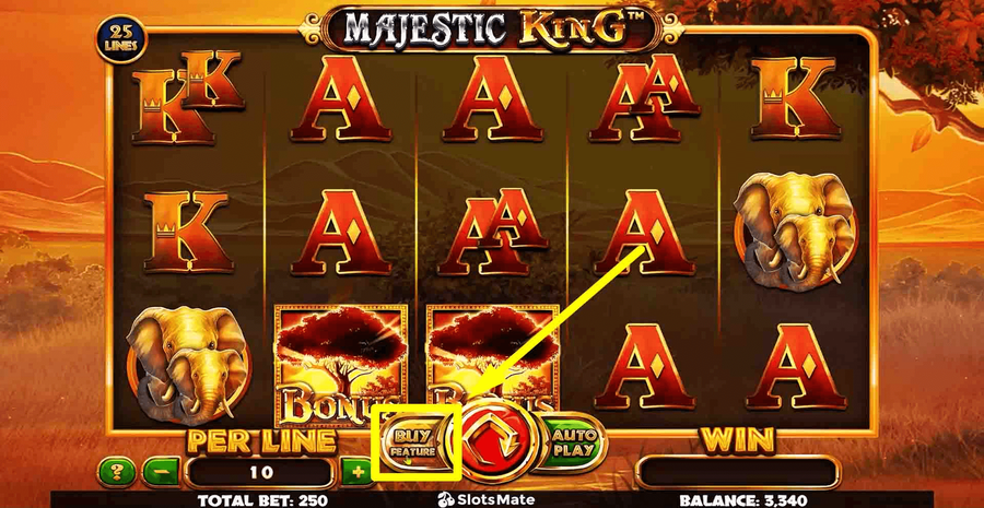 Majestic King Buy Feature