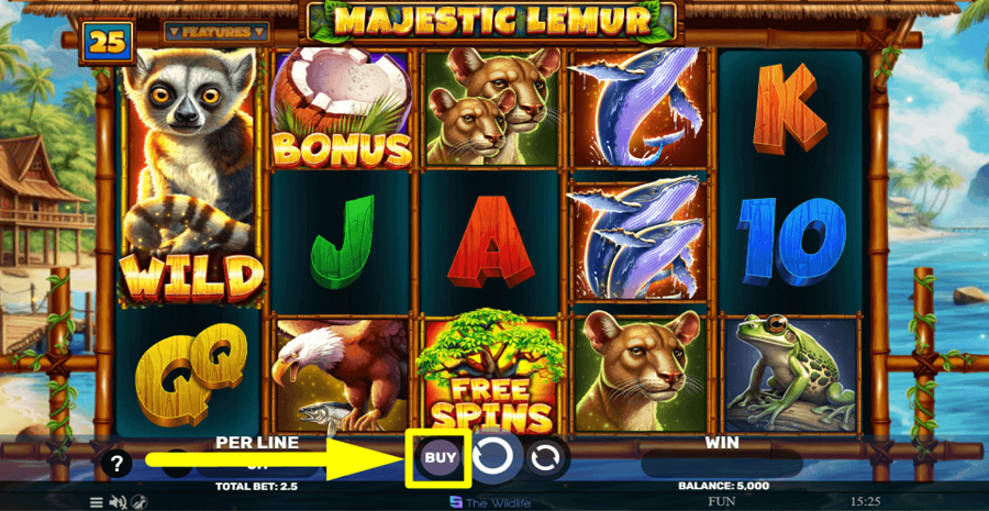Majestic Lemur Buy Feature