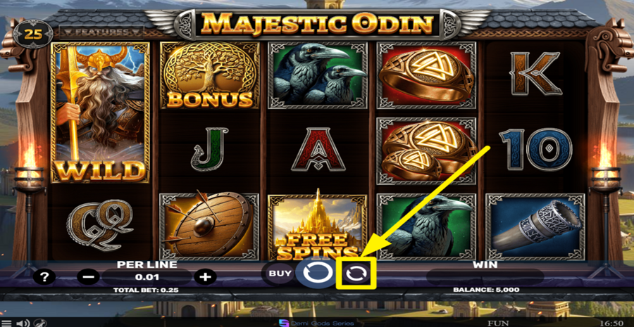 Majestic Odin Autoplay