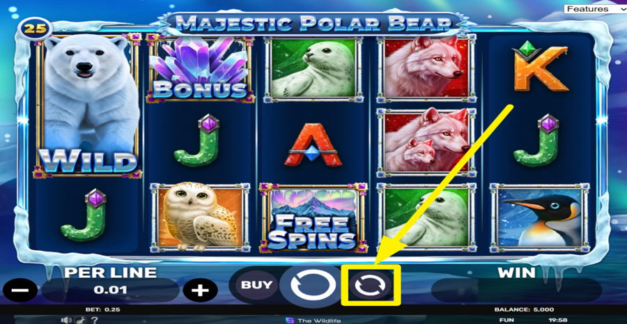 Majestic Polar Bear Autoplay