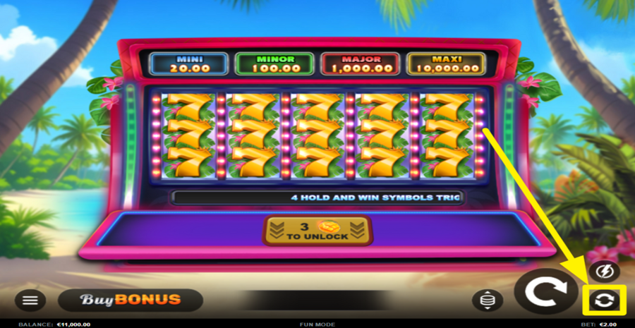 Mango Multi 7s Hold And Win Autoplay