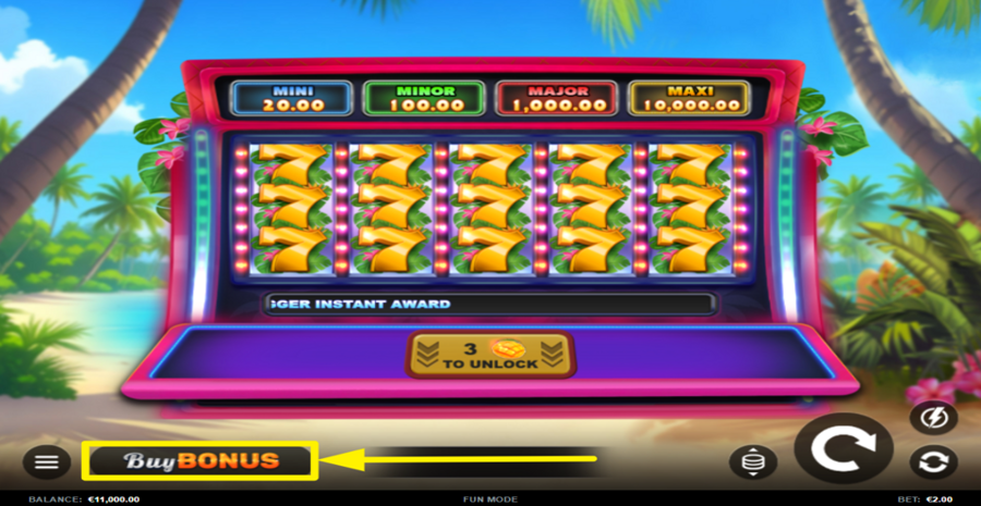 Mango Multi 7s Hold And Win Buy Bonus