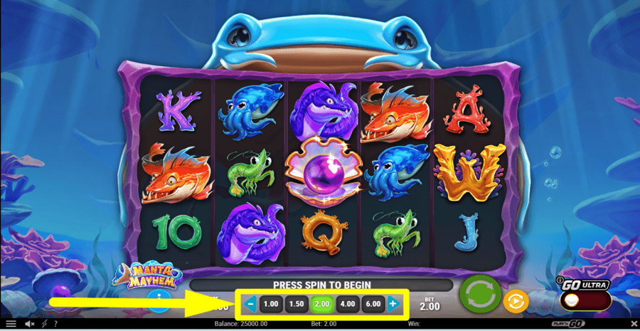 Manta Mayhem Bet Value