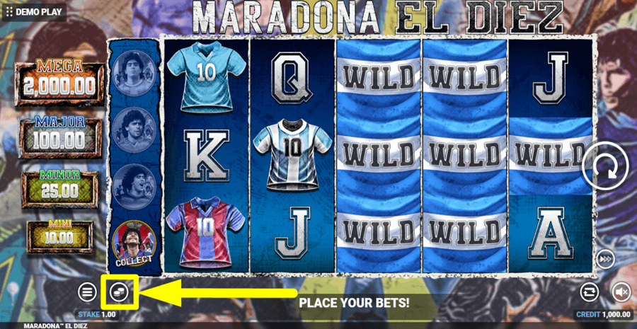 Maradona El Diez Bet Value