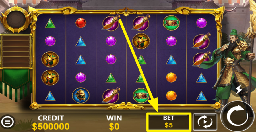Martial Saint Guan Yu Adjust Bet