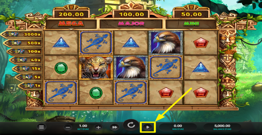 Masked Treasures Autoplay