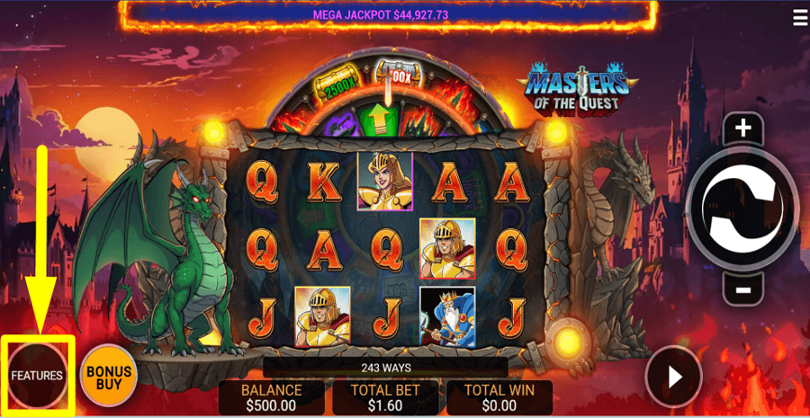 Masters Of The Quest Rapid Play Feature