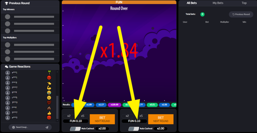 Maverick X Adjust Bet