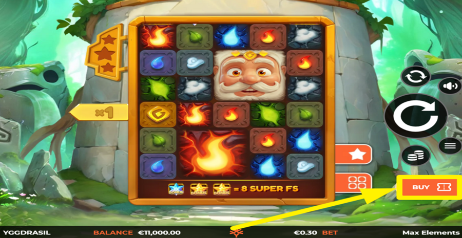 Max Elements Buy Bonus