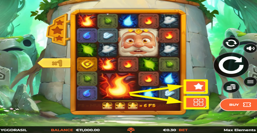 Max Elements Golden Bet